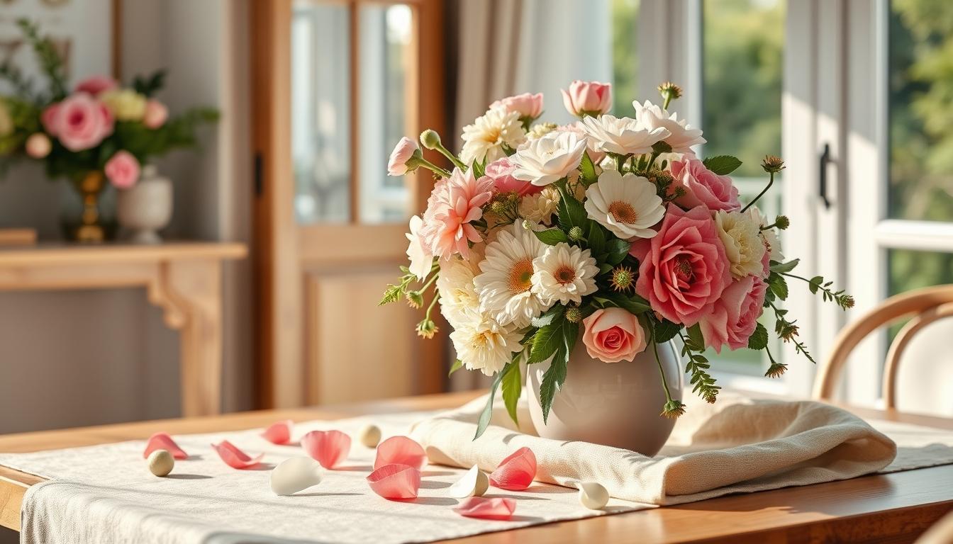 Seasonal flower arrangements